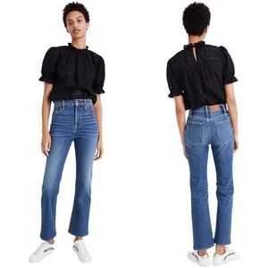 Madewell Petite Slim Demi-Boot Jeans